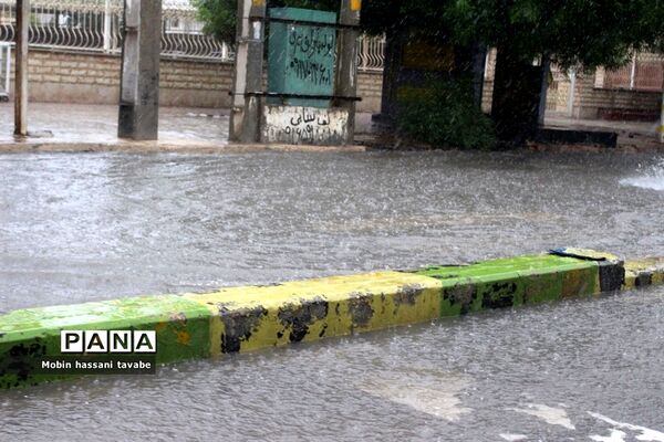 بارش شدید باران در بوشهر