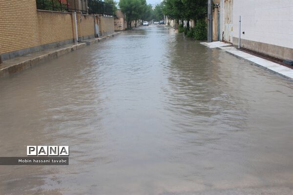 بارش شدید باران در بوشهر