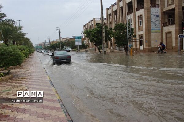 بارش شدید باران در بوشهر