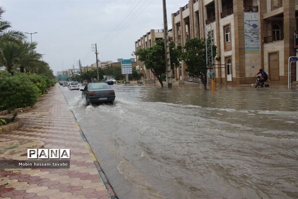 بارش شدید باران در بوشهر
