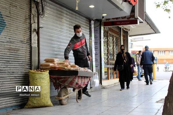 ساری در دهمین روز تعطیلی کرونایی