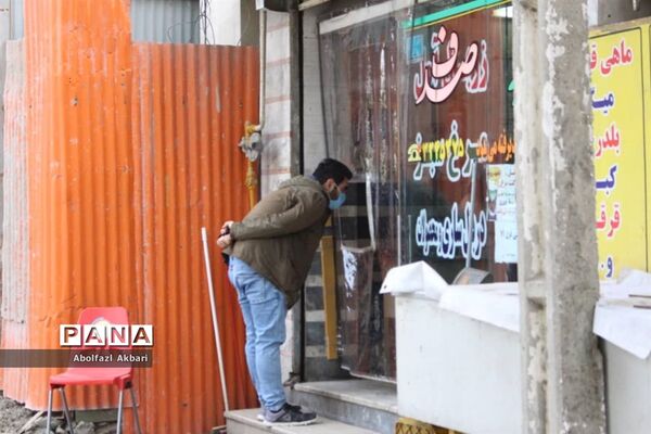 ساری در دهمین روز تعطیلی کرونایی