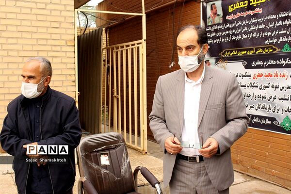 برگزاری آیین گرامیداشت مرحوم مجید جعفری درمحل  سازمان دانش آموزی خوزستان