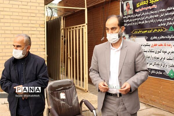 برگزاری آیین گرامیداشت مرحوم مجید جعفری درمحل  سازمان دانش آموزی خوزستان