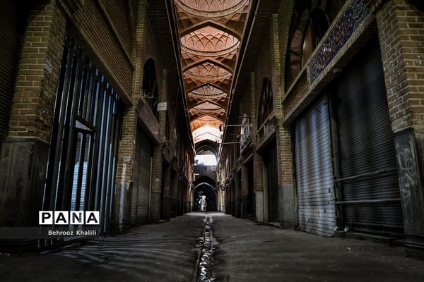 بازار تهران در قرنطینه-۲