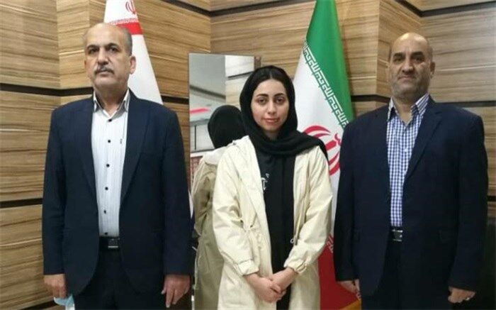 دیدار بانوی المپیکی با مدیرکل ورزش و جوانان استان بوشهر