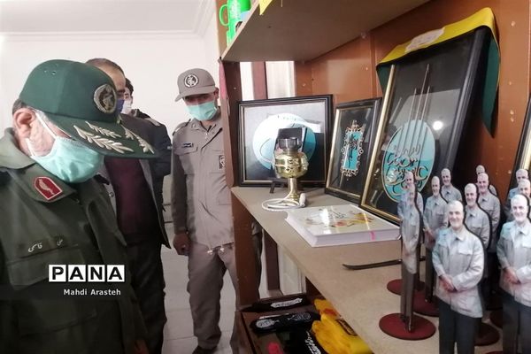 بازدید فرمانده سپاه انصارالرضا (ع) خراسان جنوبی از پروژه برق رسانی به روستای کوشه سفلی