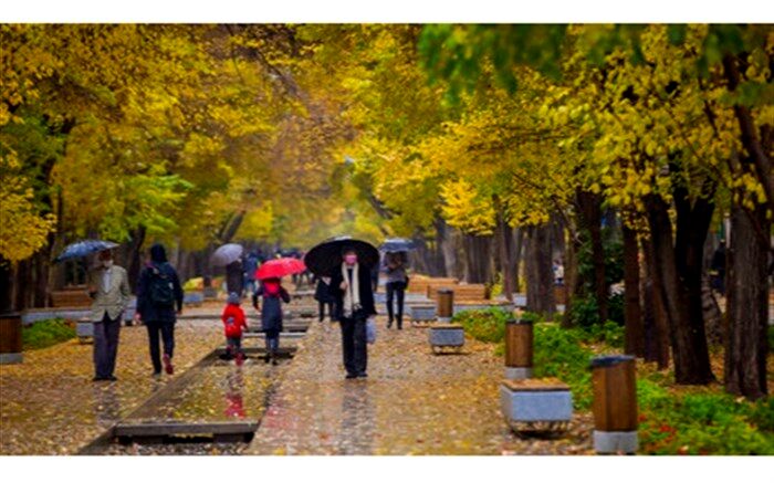 تداوم بارندگی در اصفهان