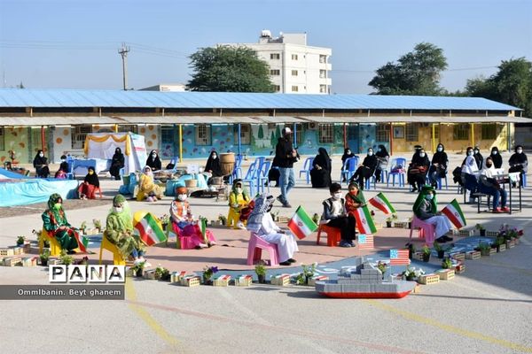 تدریس عملی  نشانه (ای) فارسی پایه اول در آبادان