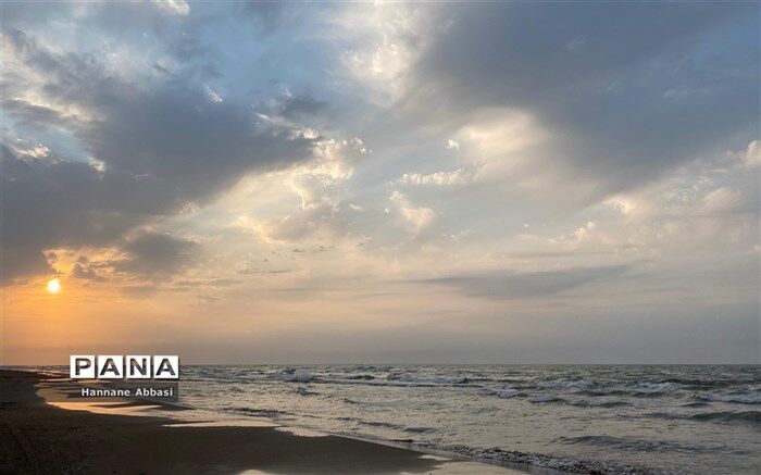 دریای مازندران مواج می‌شود