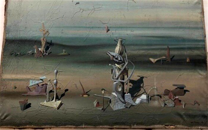 نقاشی ۲۸۰ هزار یورویی در سطل زباله پیدا شد!