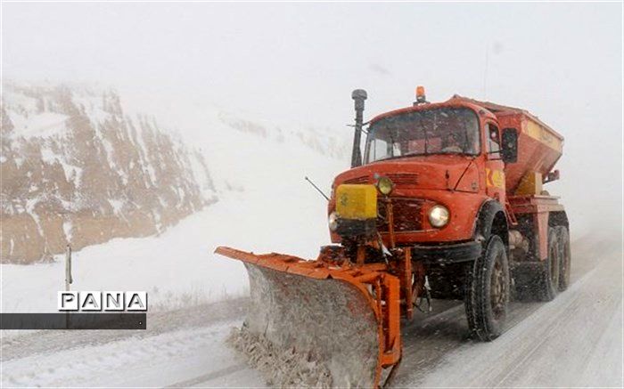 برف ‌روبی بیش از ۲ هزار کیلومتر جاده‌های خراسان شمالی
