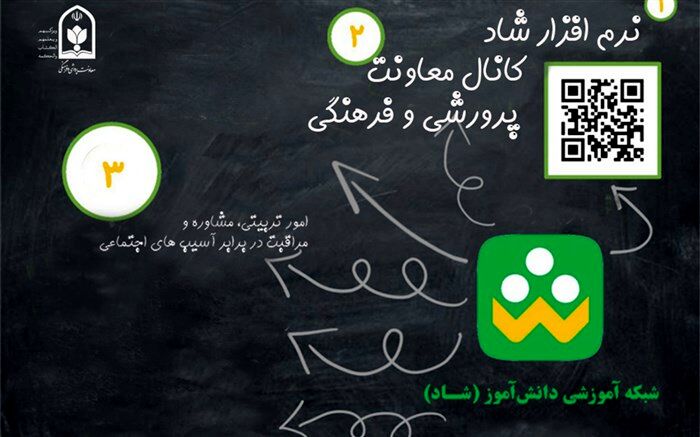 کانال‌های پیشگیری از آسیب‌های اجتماعی در شبکه شاد