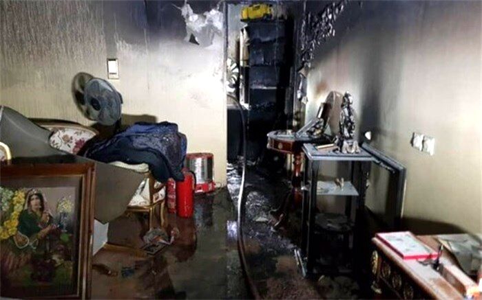 آتش‌سوزی در برج‌های مهستان؛ ۳۵ نفر نجات پیدا کردند