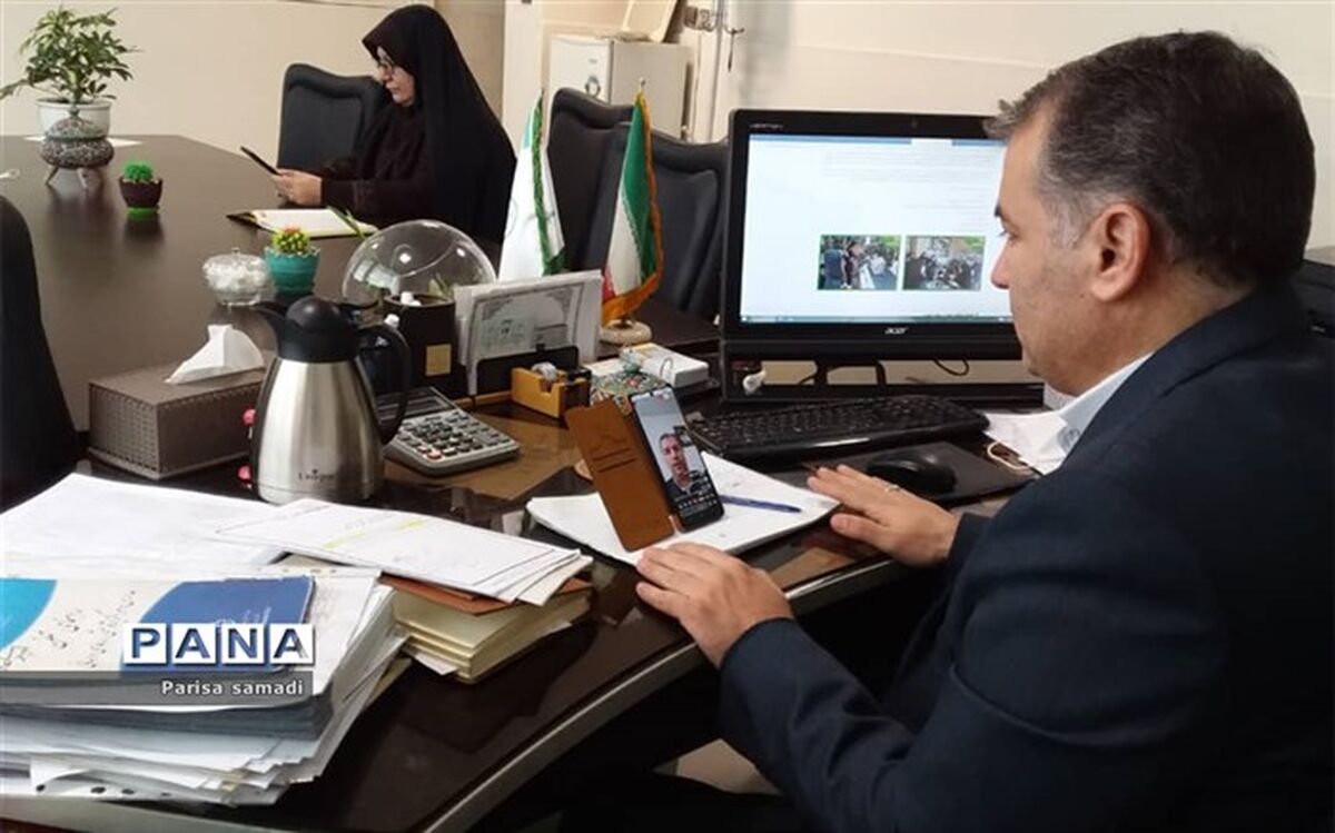 برگزاری مجازی انتخابات هیات رییسه مجلس دانش آموزای منطقه ۱۳