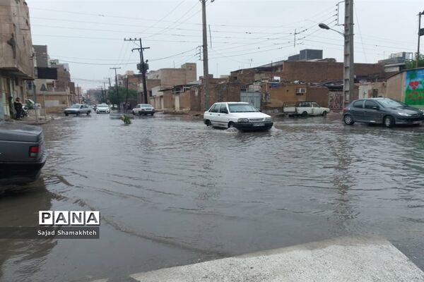 آبگرفتگی پر تکرار خیابان‌های اهواز