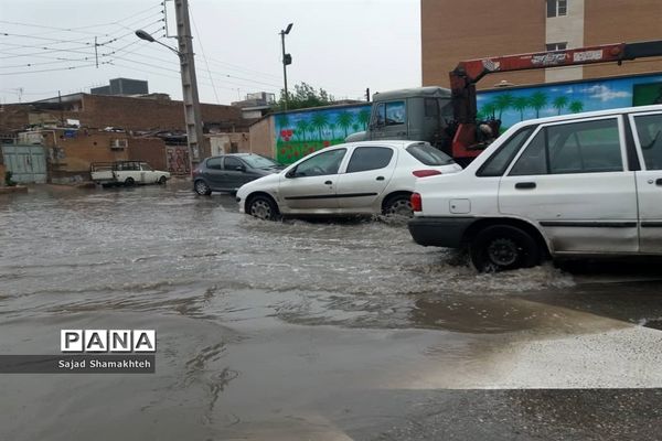 آبگرفتگی پر تکرار خیابان‌های اهواز