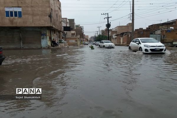 آبگرفتگی پر تکرار خیابان‌های اهواز