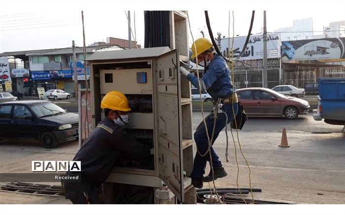 150 کیلومتر سیم شبکه فشار ضعیف برق به کابل تبدیل شد