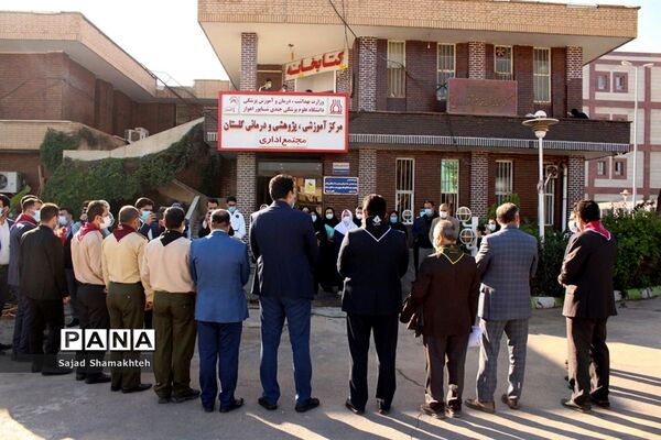 تقدیرمربیان و مدرسان پیشتاز از پرستاران بیمارستان گلستان اهواز