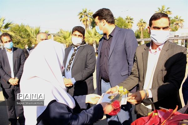 تقدیرمربیان و مدرسان پیشتاز از پرستاران بیمارستان گلستان اهواز
