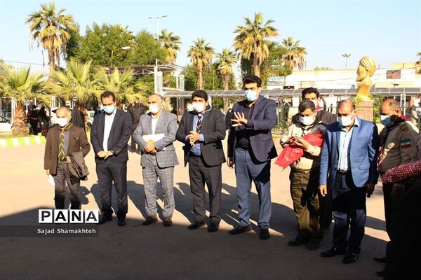 تقدیرمربیان و مدرسان پیشتاز از پرستاران بیمارستان گلستان اهواز