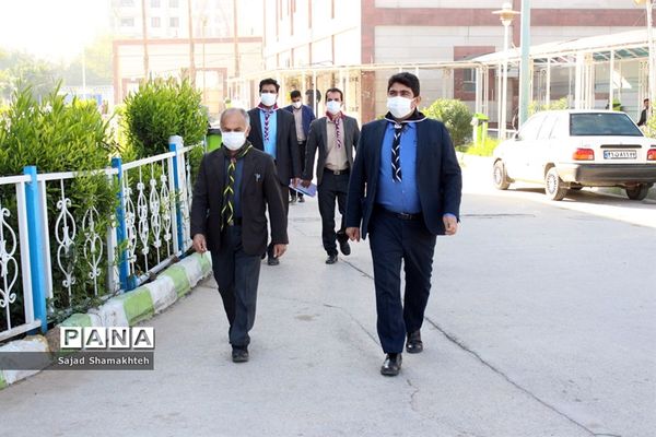 تقدیرمربیان و مدرسان پیشتاز از پرستاران بیمارستان گلستان اهواز