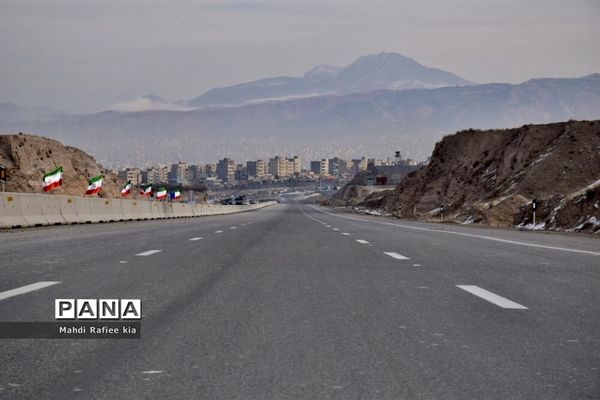 افتتاح آزاد راه تبریز-سهند