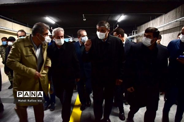 افتتاح مدرسه  و بازدید وزیر راه و شهرسازى از ایستگاه قطار