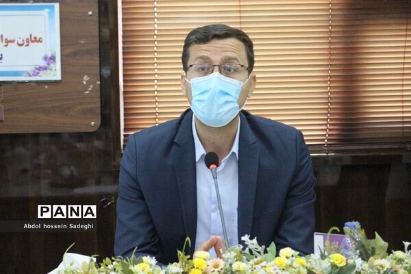 نشست خبری معاون سوادآموزی آموزش و پرورش استان بوشهر