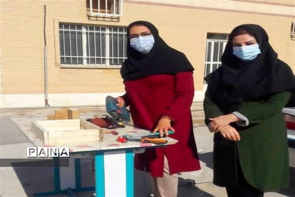 کارگاه نجاری (ویژه مربیان) در کانون رضوان شهرستان امیدیه