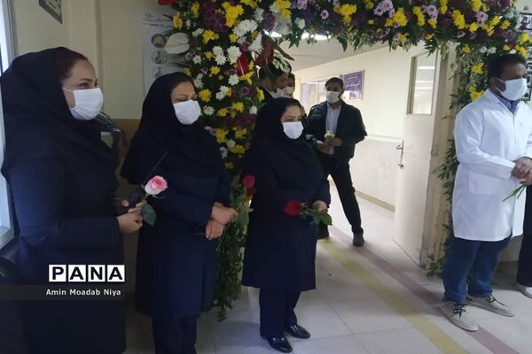 تقدیر نمایندگان مجلس دانش‌آموزی سیستان و بلوچستان از مدافعان سلامت