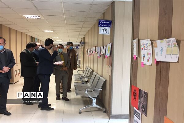 نمایشگاه پیامی به فرشتگان خط مقدم