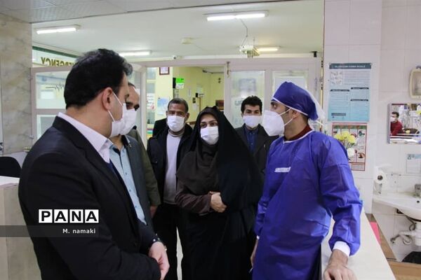 تجلیل از مدافعان سلامت در روز پرستار