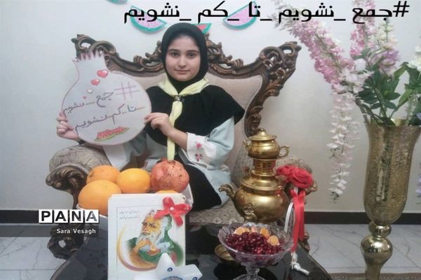 برگزاری پویش هشتگ جمع نشویم تا کم نشویم  دانش آموزان شهریاری