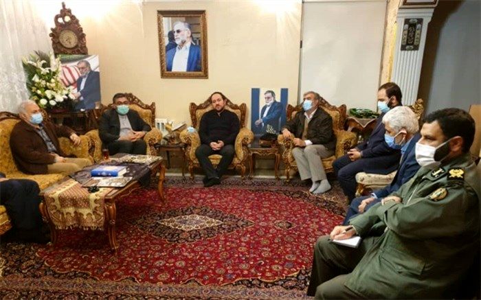 دیدار اعضای کمیسیون امنیت ملی مجلس با خانواده شهید فخری‌زاده