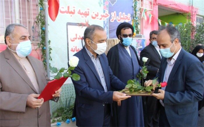 تجلیل از خیرین تهیه تبلت شهرستان بوشهربرگزار شد