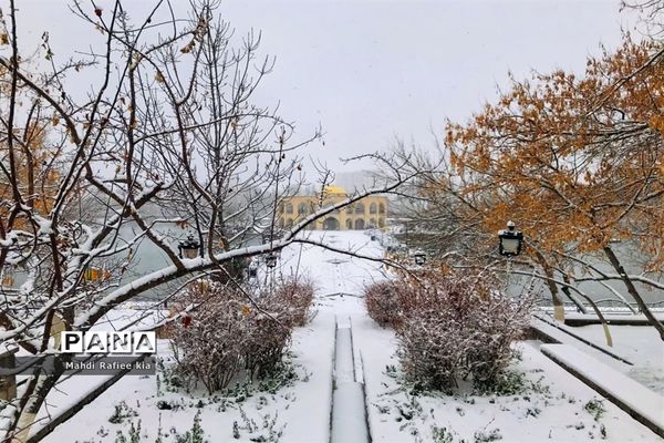 تبریز سفید پوش شد