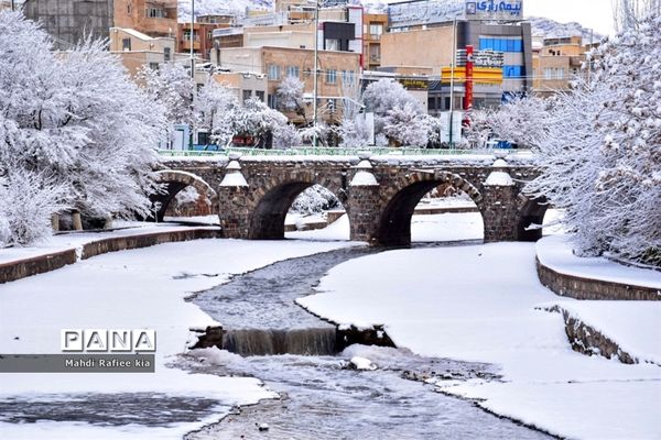 تبریز سفید پوش شد