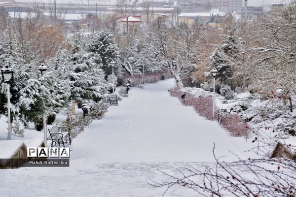 تبریز سفید پوش شد