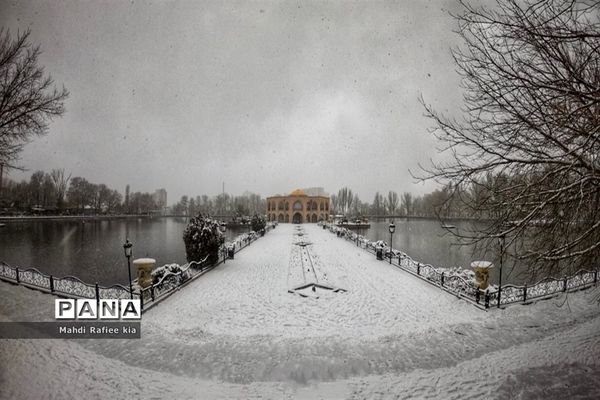 تبریز سفید پوش شد