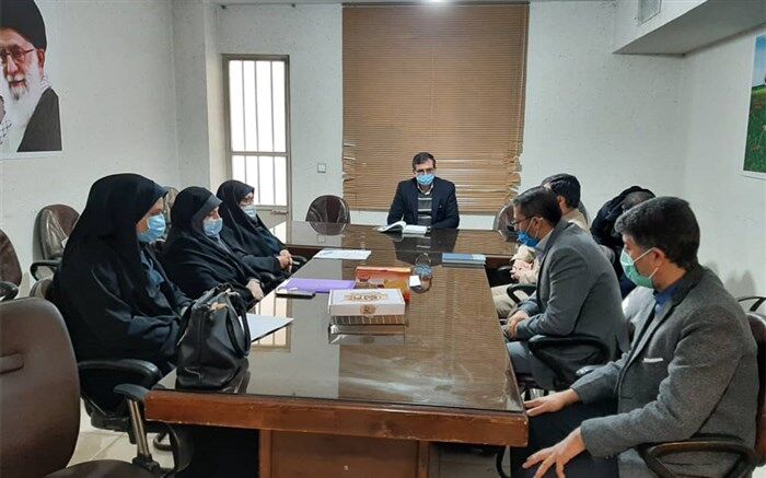 دیدار اعضای کانون بسیج فرهنگیان ملارد با نماینده مجلس شورای اسلامی