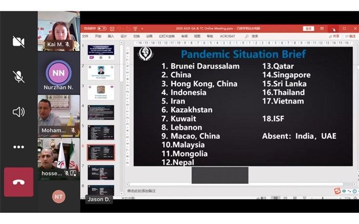 مجمع عمومی فدراسیون ورزش مدارس آسیا برگزار شد  