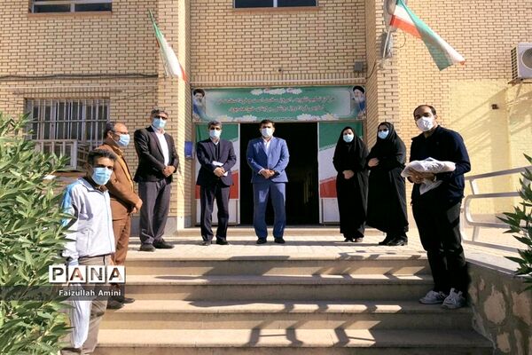 بازدید رئیس اداره تربیت بدنی و فعالیت‌های ورزشی از مدارس شهرستان دشتستان
