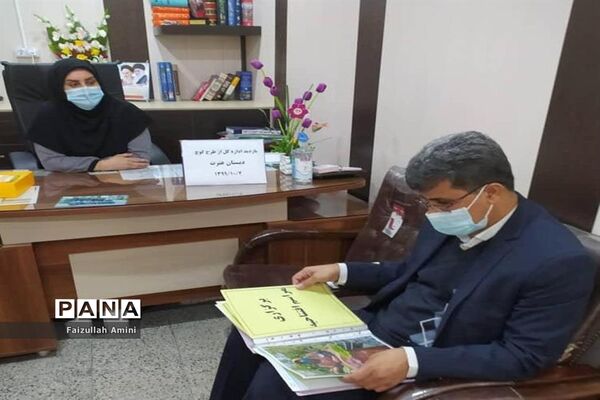 بازدید رئیس اداره تربیت بدنی و فعالیت‌های ورزشی از مدارس شهرستان دشتستان