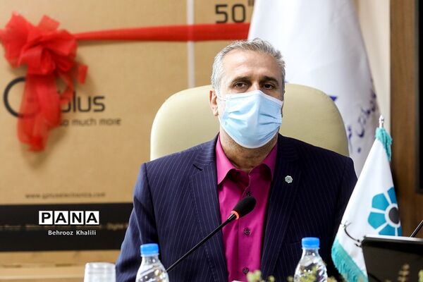 مراسم اهدای اسناد ۱۵ دستگاه تلویزیون برای اجرای طرح آبا