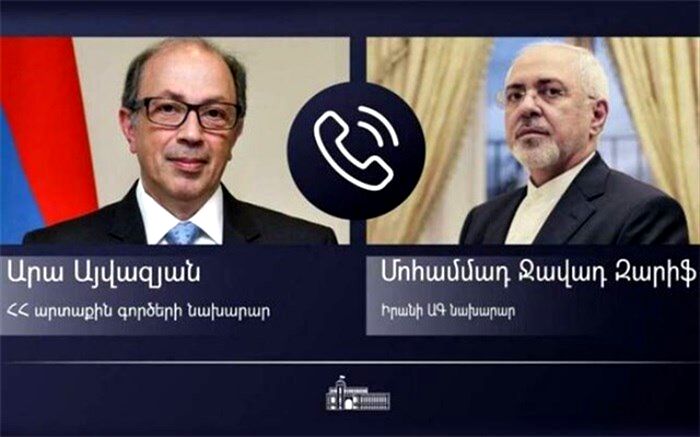 موضوع رایزنی ظریف و وزیر خارجه ارمنستان چه بود؟
