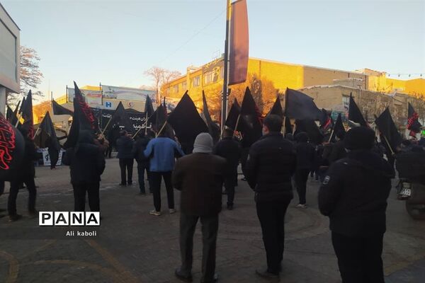 عزاداری ایام فاطمیه با رعایت اصول بهداشتی در زنجان