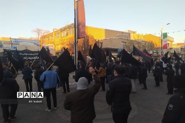 عزاداری ایام فاطمیه با رعایت اصول بهداشتی در زنجان
