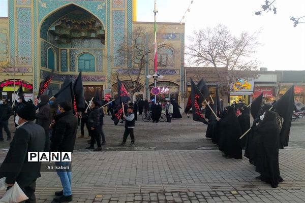 عزاداری ایام فاطمیه با رعایت اصول بهداشتی در زنجان